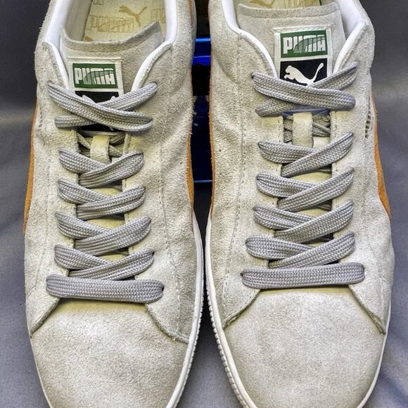 Puma Suede Archive Eco Gray Violet Harvest Pumpkin Mens Size 14 main image 6